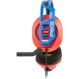 Cuffie da gioco over-ear Nacon rig 300 pro hn (rosso blu, nintendo switch, nintendo switch 2, playstation 5, playstation 4, xbox, windows)