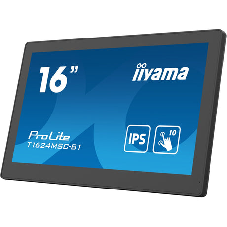 Monitor touchscreen Iiyama prolite t1624msc-b1 15.6 (nero, HDMI, 2x USB-A)