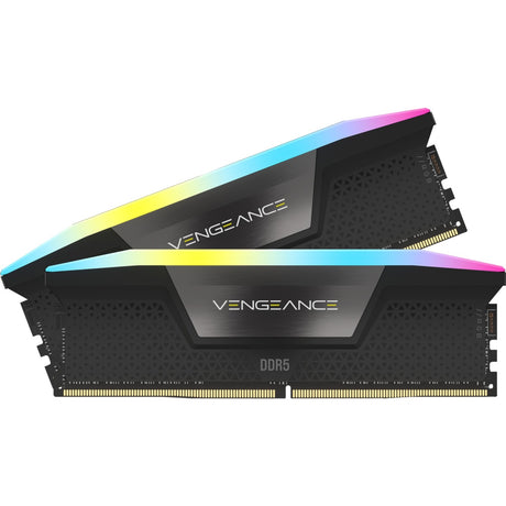 Corsair Vengeance RGB 32 GB DDR5-5200 (2x 16 GB) RAM (nero, cmh32gx5m2b5200c40, xmp 3.0)