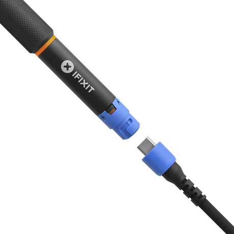 Saldatore per stazione di saldatura portatile Ifixit fixhub power series (nero blu, 100 watt, USB-C, stazione di alimentazione)