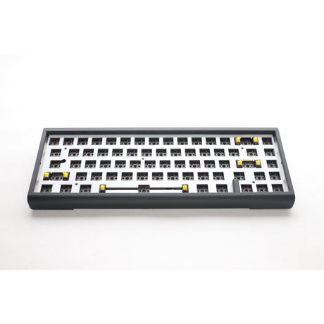 Ducky projectd tinker 65 con qmk tramite tastiera meccanica rgb (nera, layout americano (qwerty), 65%, barebone. led rgb, sostituibile a caldo, montaggio con guarnizione)