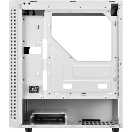 Custodia midi tower Sharkoon RGB Slider (bianco | 3x USB-A | RGB | vetro temperato)