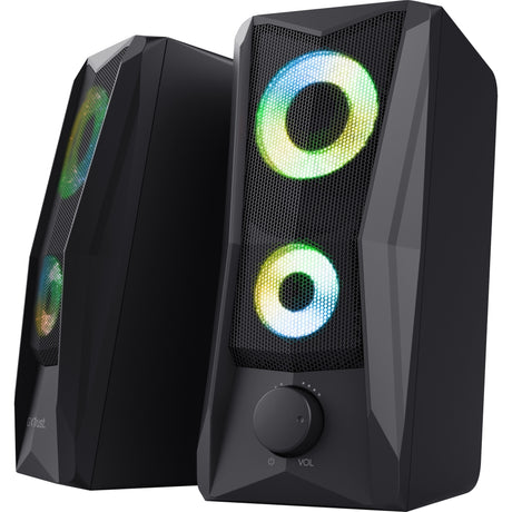 Trust GXT 606 JAVV RGB illuminato 2.0 set di altoparlanti per PC (nero)
