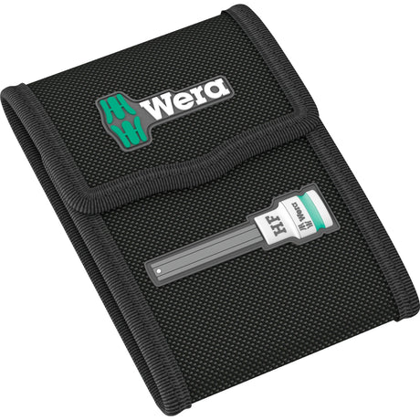 Wera 8740 a hf 1 set di bussole zyklop chiave a bussola esagonale (nero argento, 5 pezzi, con funzione di ritegno, 1 4 -drive)
