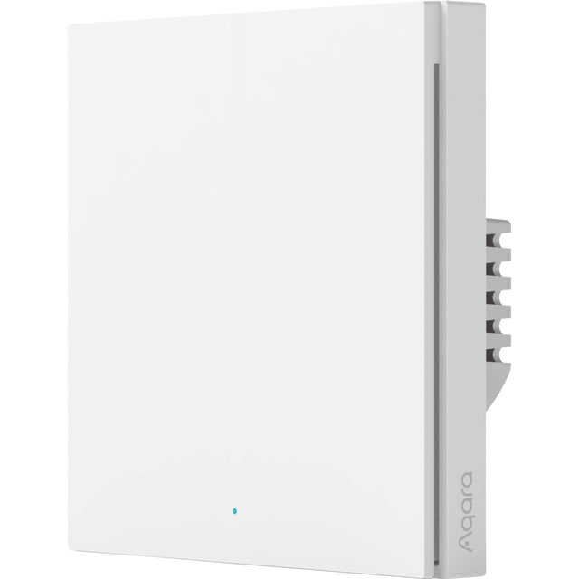 Interruttore da parete intelligente Aqara h1 (con neutro, bilanciere singolo) - zigbee 3.0 - interruttore singolo - un pulsante - con cavo neutro