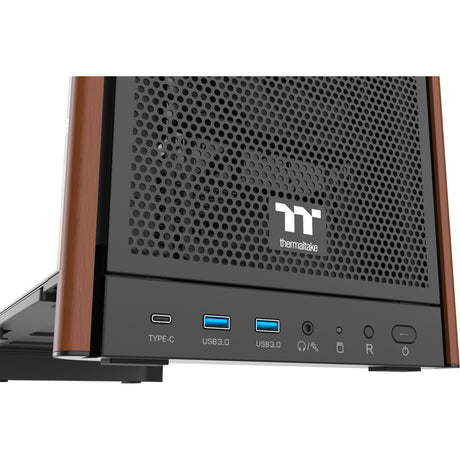 Custodia Thermaltake S370 WS MIDI Tower (nera | 2x USB-A | 1x USB-C | vetro temperato)