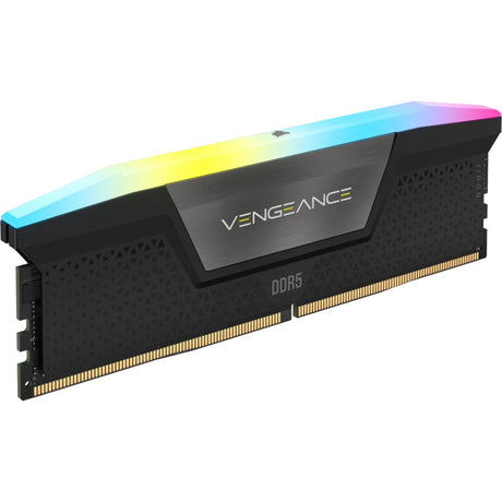 Corsair Vengeance RGB 8 GB DDR5-5200 (1x 8 GB) RAM (nero, cmh8gx5m1b5200c40, udimm, xmp 3)