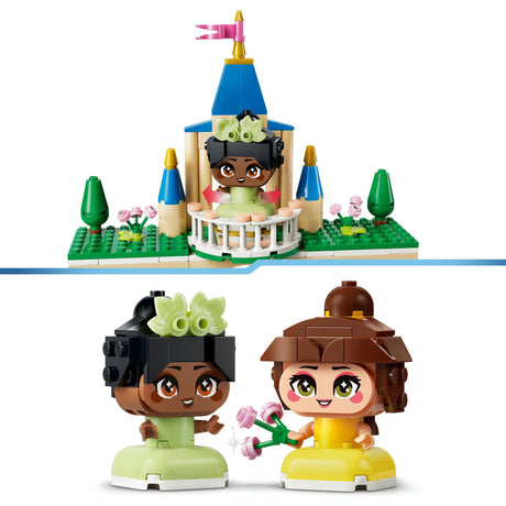 Lego Disney Princess 43291 Mini Belle e Tiana con castello