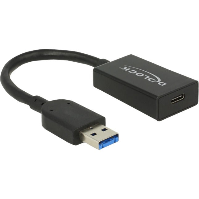 Convertitore Delock USB-A 3.1 > Adattatore USB-C (nero, 0,15 metri)