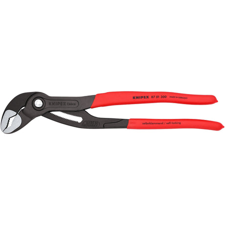 Pinza per pompa acqua Knipex cobra 8701300 (rossa, 300 mm)