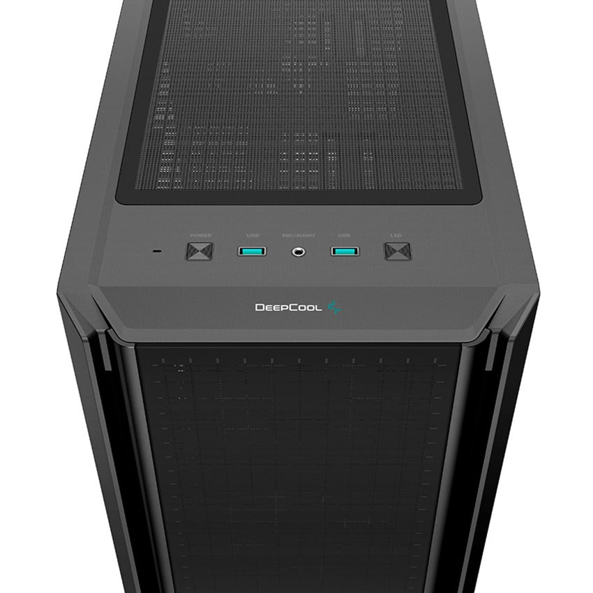 Custodia midi tower Deepcool CG540 (nera | 2x USB-A | finestra)