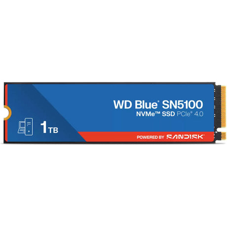 Sandisk blu sn5100 nvme, SSD da 1 TB (blu, wds100t5b0e, m.2 2280, pcie gen4)