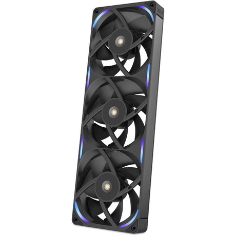 Ventole per case RGB Nzxt f360x (nere, 3 pezzi, 360 x 120 x 30 mm, pwm)