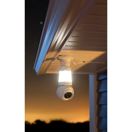 Telecamera di sicurezza Imou bulb cam 2k (bianca, attacco a vite universale e26 e27)