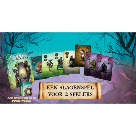 White Goblin Games rivendica il gioco di carte (olandese, 2 giocatori, 25 minuti, da 10 anni)