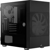 Custodia mini tower Aerocool atomic v2 (nera | 2x USB-A | finestra)