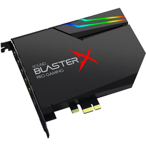 Scheda audio Creative Sound Blasterx AE-5 Plus (nero, LED RGB)