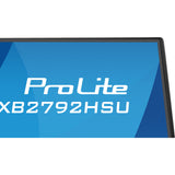 Monitor Iiyama prolite xb2792hsu-b1 27 (nero (opaco), HDMI, porta display, 2x USB-A, USB-B, 120 Hz)
