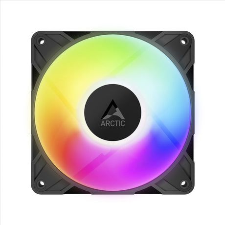 Ventole per case Arctic p12 pro a-rgb (nere, 3 pezzi, 120 x 120 x 25 mm, pwm)