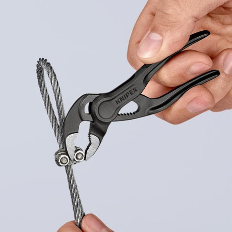 Knipex cobra xs - giratubi regolabile - 100 mm - compatto - testa sottile