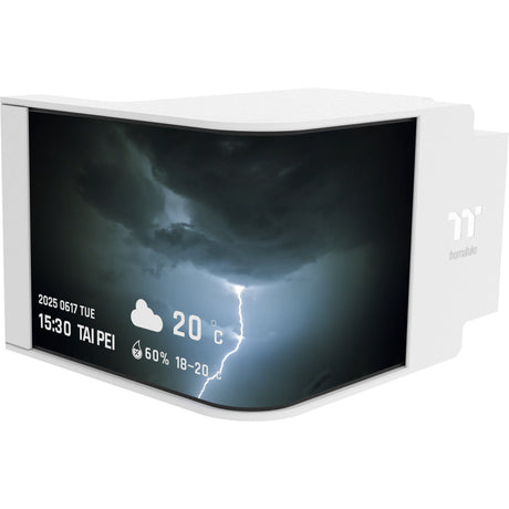 Thermaltake Magcurve 360 Ultra ARGB Sync AIO Dispositivo di raffreddamento a liquido - Snow Edition Raffreddamento ad acqua (Bianco)