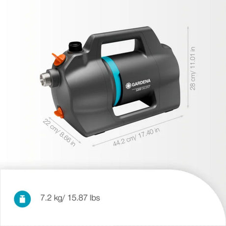 Pompa per irrigazione prodotti Gardena 5200 silenziosa