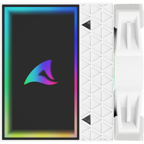 Dissipatore CPU Sharkoon a60 rgb (bianco, connettore ventola pwm a 4 pin)