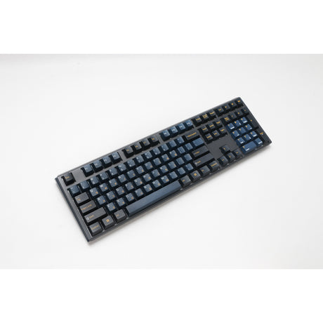 Ducky one 3 pro, tastiera da gioco (nera, layout us, cherry mx2a blu, led rgb, pbt double-shot, meccanica quack, hot swap)