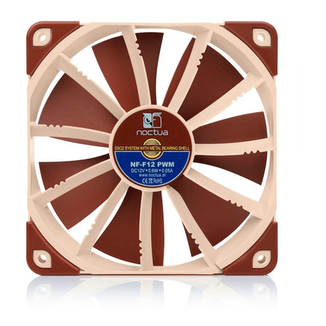 Ventola per case Noctua nf-f12 pwm (marrone chiaro, 120 x 120 x 25 mm)