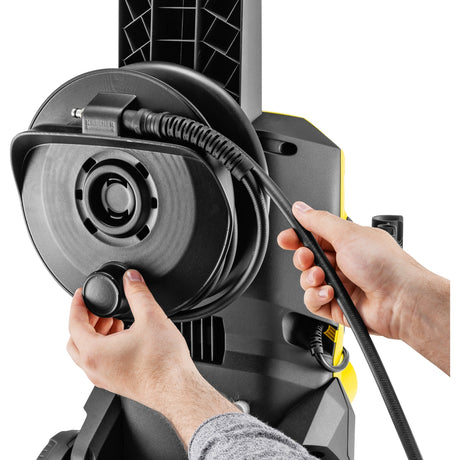 Idropulitrice premium Kärcher k 5 wcm (giallo nero, con blaster e avvolgitubo)