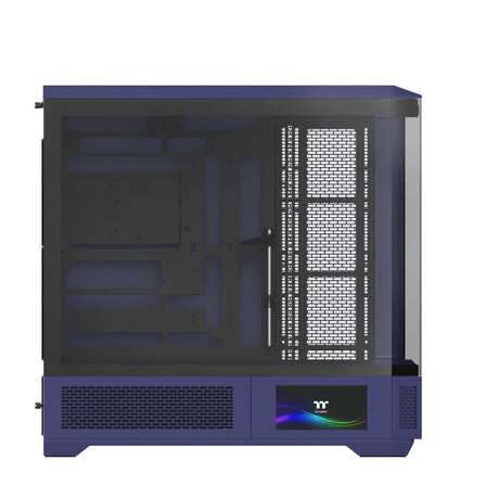 Custodia Thermaltake view 600 tg future crepuscolo big tower (viola nero | 2x USB-A | 1x USB-C | vetro temperato)