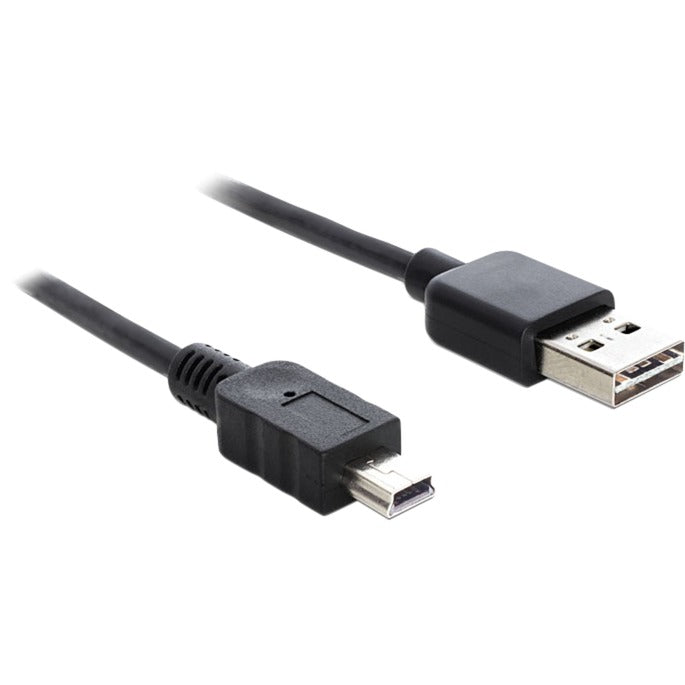 Delock easy-usb-a 2.0 maschio > cavo mini USB-B 2.0 maschio (nero, 3 metri)