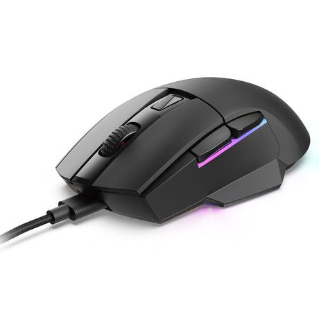 Mouse da gioco Sharkoon skiller sgm50w (nero, 400 - 6400 dpi, LED rgb)