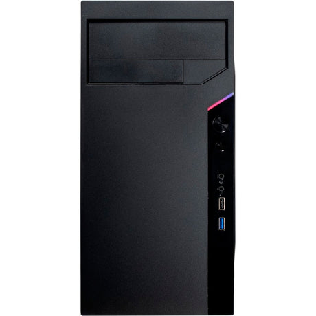 Custodia mini tower Inter-tech it-6505 reto (nera | 2x USB-A)