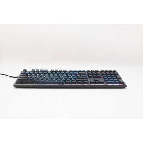 Tastiera da gioco meccanica Ducky One 3 Pro RGB (nera, layout USA (qwerty), Cherry MX2A Red, 100%, LED RGB, PBT a doppio scatto, meccanica Quack, Hot Swap)