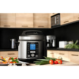 Pentola a pressione multicooker Steba dd 3 smart (acciaio inossidabile nero)