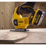 Stanley sfmcs600m2k fatmax® v20 seghetto alternativo a batteria 18v 4.0ah in valigetta