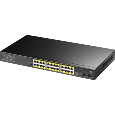 Switch Cudy 24-gbe poe+ con 2 uplink sfp (nero)