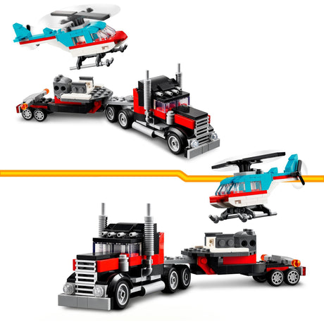Lego Creator Camion 3 in 1 con elicottero - 31146
