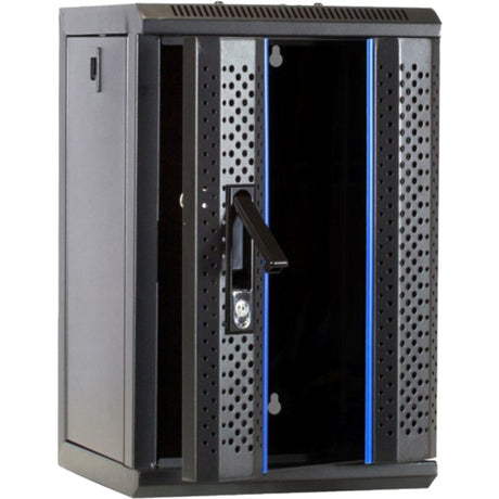 Armadio server Dsi 9U da 10 pollici con rack server con porta in vetro