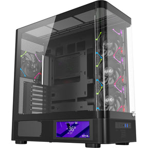 Custodia Midi Tower Xyz PC Gear Quantum Pro (Nero | Finestra)