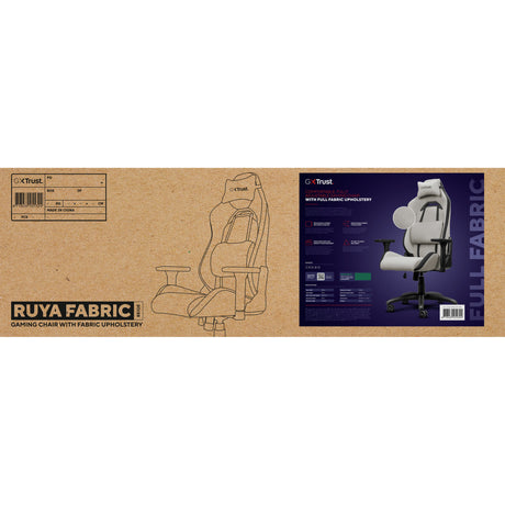 Affidati alla comoda sedia da gaming in tessuto GXT 723 Ruya