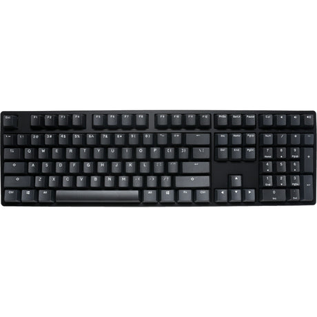 Ducky origin Phantom Black, tastiera (nera, layout USA, cherry mx blue, hot swap, copritasti PBT double-shot)