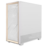 Custodia midi tower Antec flux (bianco | 2x USB-A | 1x USB-C | vetro temperato)