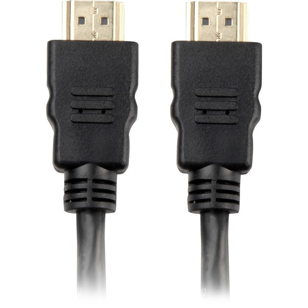 Cavo HDMI ad alta velocità Sharkoon con Ethernet (nero, 10 metri, 4k, placcato oro)
