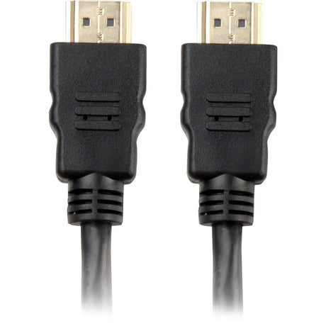 Cavo HDMI ad alta velocità Sharkoon con Ethernet (nero, 10 metri, 4k, placcato oro)