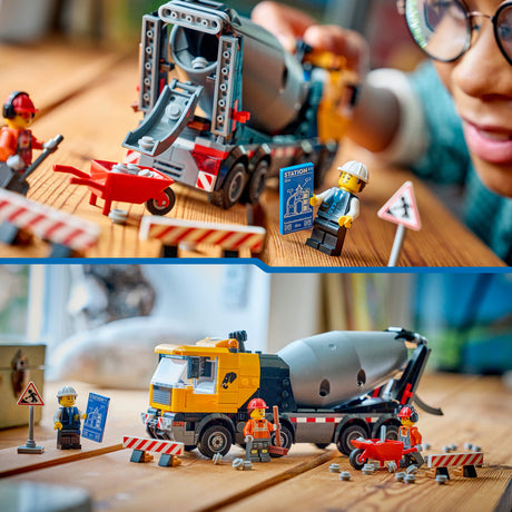 Lego City Great Vehicles 60478 camion di cemento