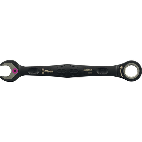 Wera 6000 joker black edition 11 set 1 set di chiavi combinate a cricchetto, chiave da 11 pezzi (nera)