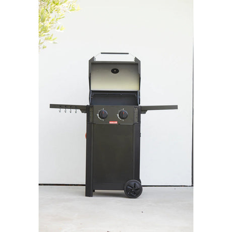 Barbecue a gas Barbecook luca 210 con tavolini (nero)