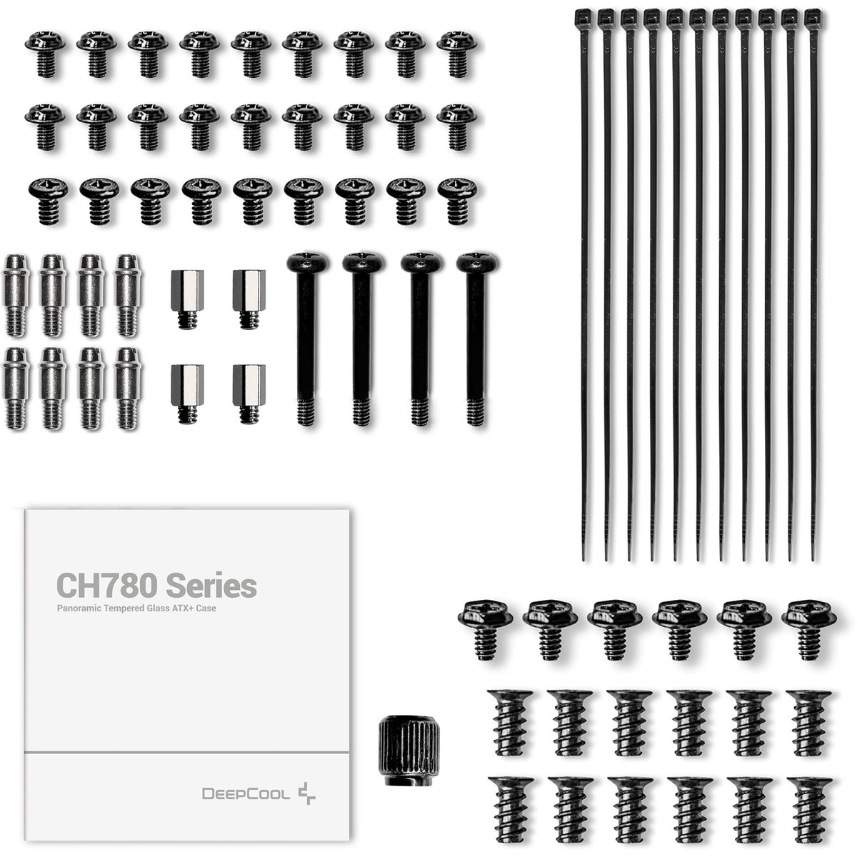 Custodia Deepcool CH780 MIDI Tower (bianco | 4x USB-A | 1x USB-C | RGB | finestra)